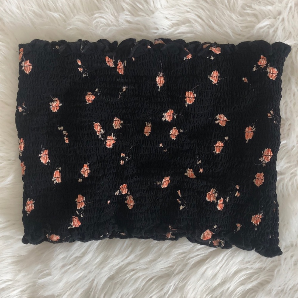 Brandy Melville Floral Tube Top